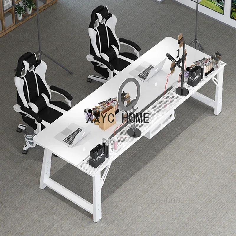Esports Gaming Live - Modern Fiberboard Computer Desks for Office