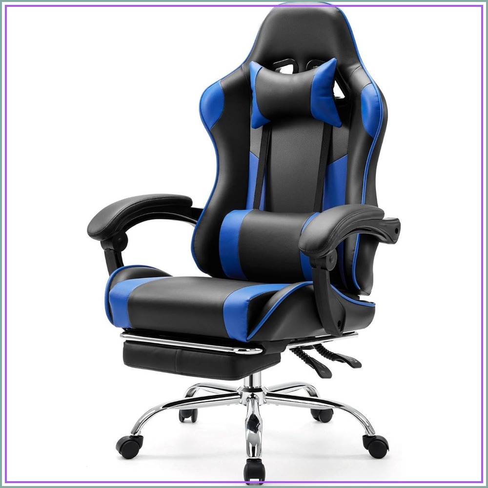 Ergonomic Gaming Chair with Fo - Gaming & Esports District ulasan dan harga