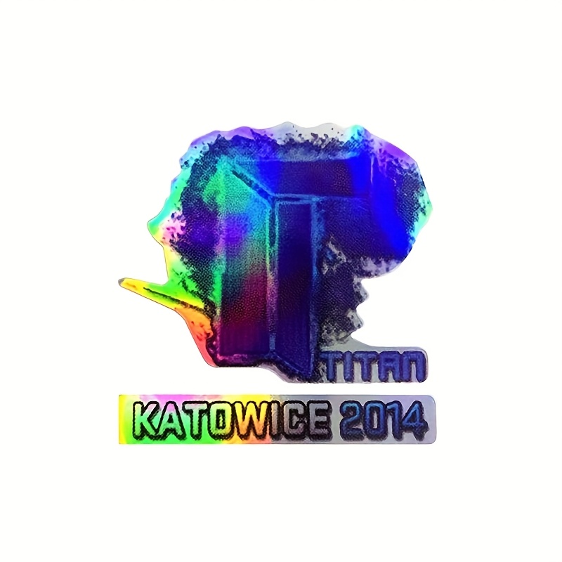 Holographic Gaming Sticker Set - Esports Gaming Logo ulasan dan harga