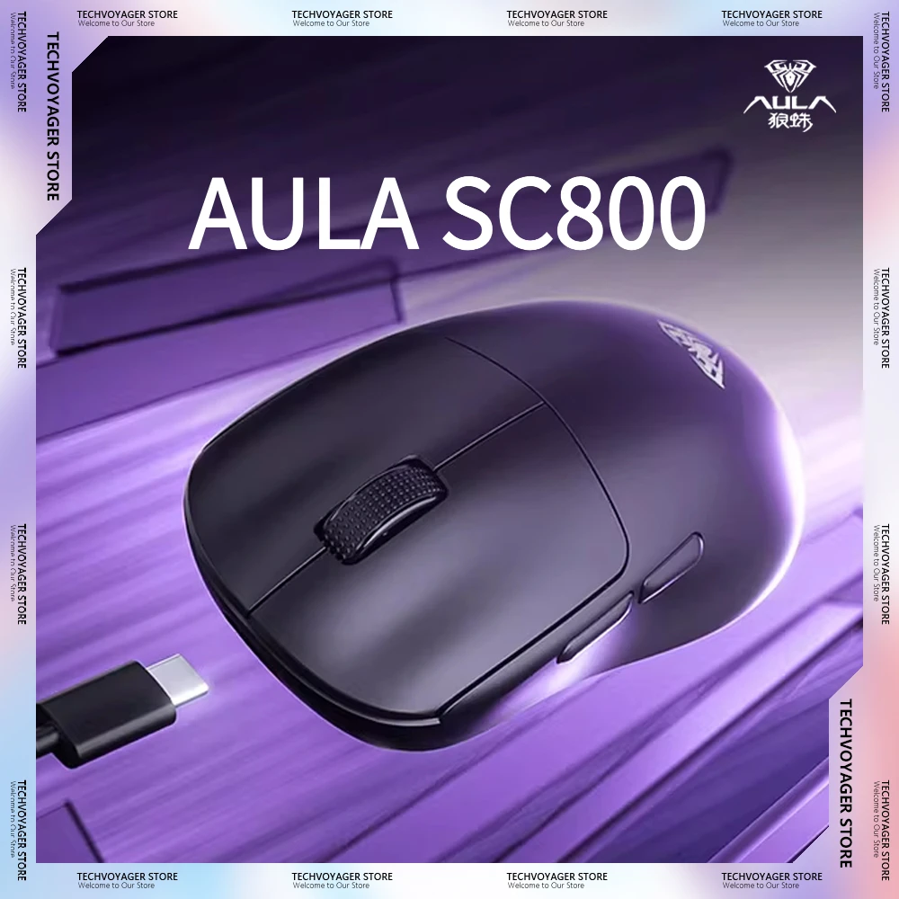 AULA SC800 Gaming Mouse Paw339 - Esports Gaming Pc ulasan dan harga