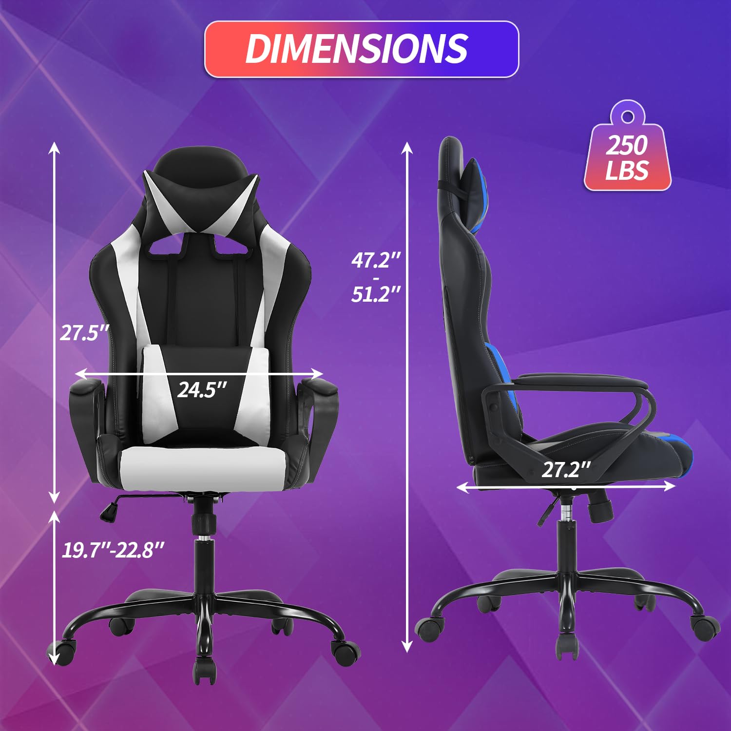 Gaming Chair Office Chair High - Gaming & Esports District ulasan dan harga