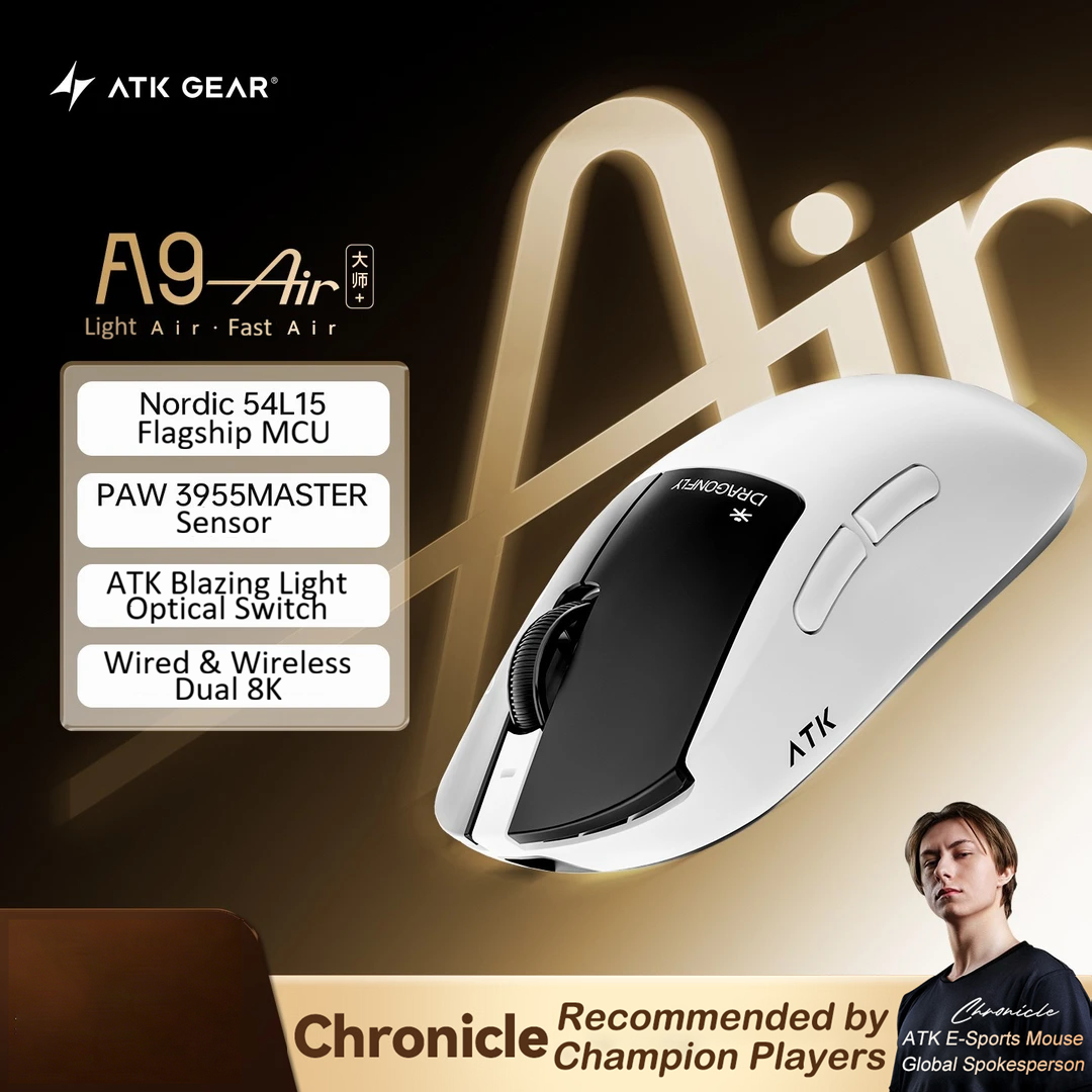 ATK A9 Air Ultimate Plus PAW39 - Ultimate Esports Gaming ulasan dan harga