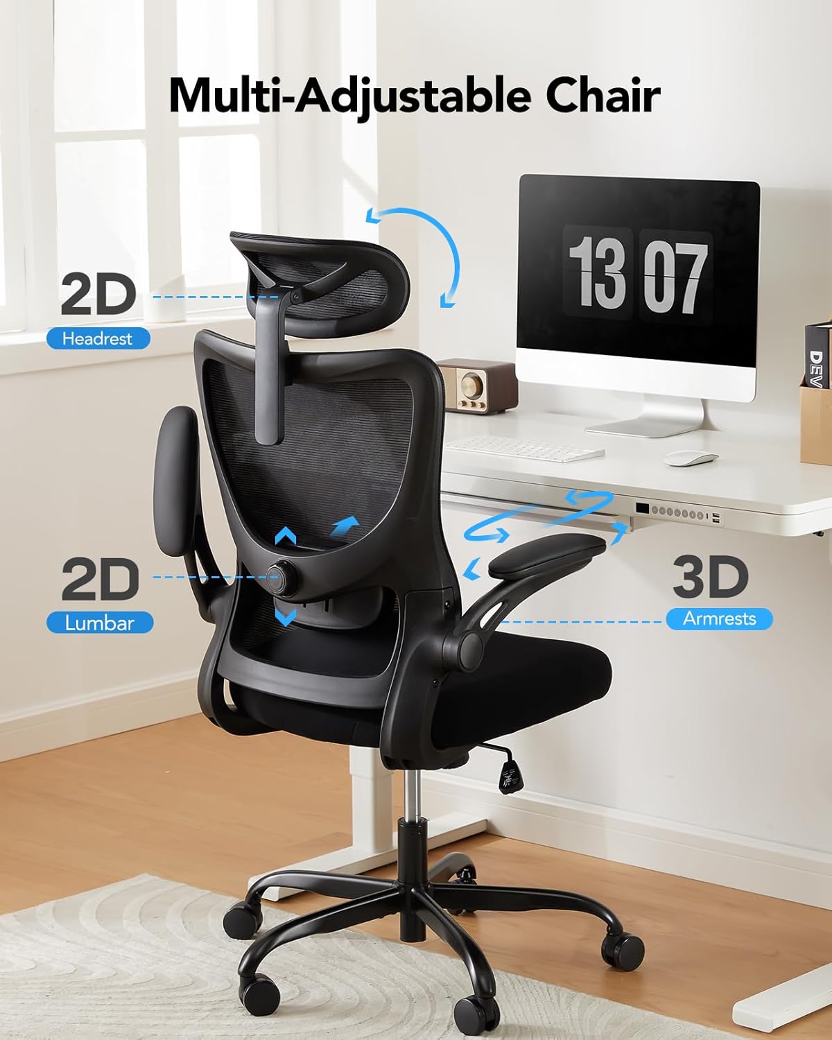 Ergonomic Office Chair, High B - Gaming & Esports District ulasan dan harga