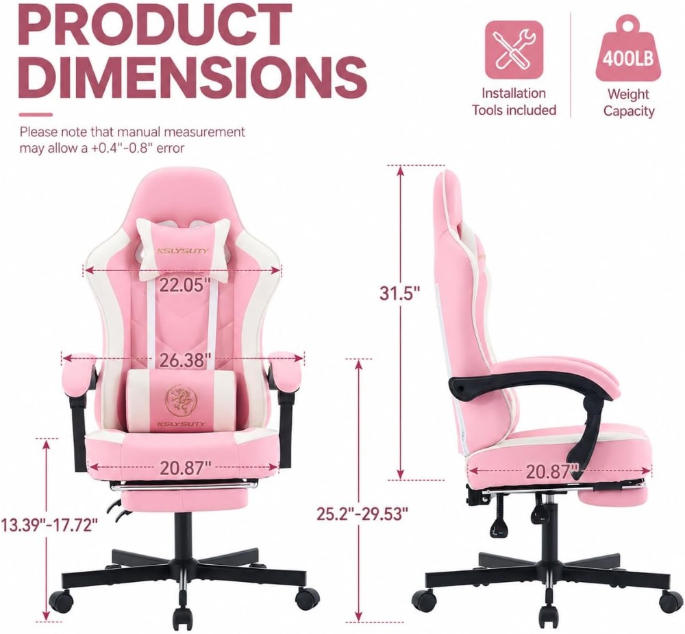 Ergonomic High Back Gaming Cha - Gaming & Esports District ulasan dan harga