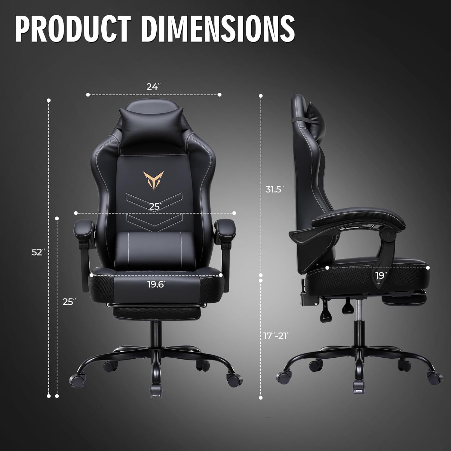 Gaming Chair, Office Chair Hig - Gaming & Esports District ulasan dan harga