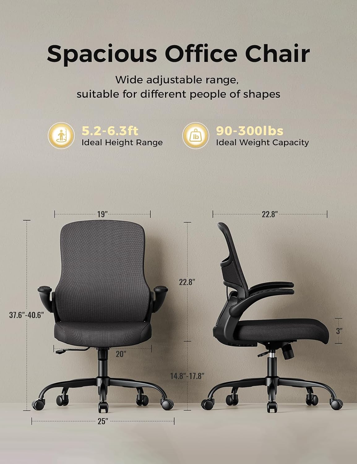 Office Chair, Mesh Ergonomic D - Gaming & Esports District ulasan dan harga