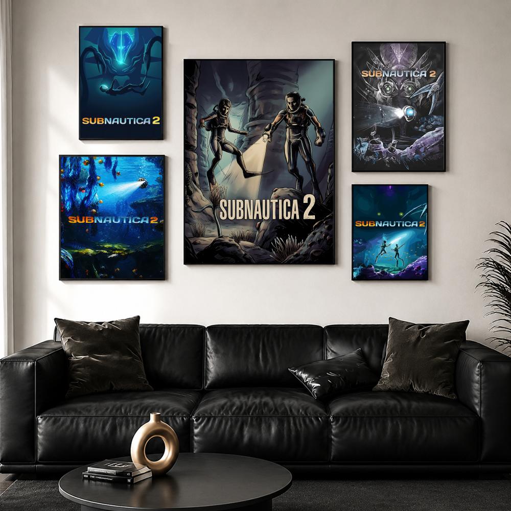 S-SubnauticaS 2 Poster HD Wall - Esports Gaming Lounge ulasan dan harga