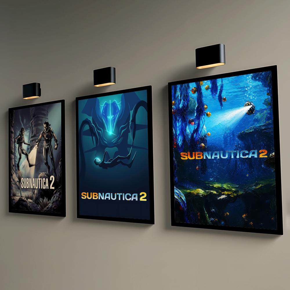 S-SubnauticaS 2 Poster HD Wall - Esports Gaming Lounge ulasan dan harga