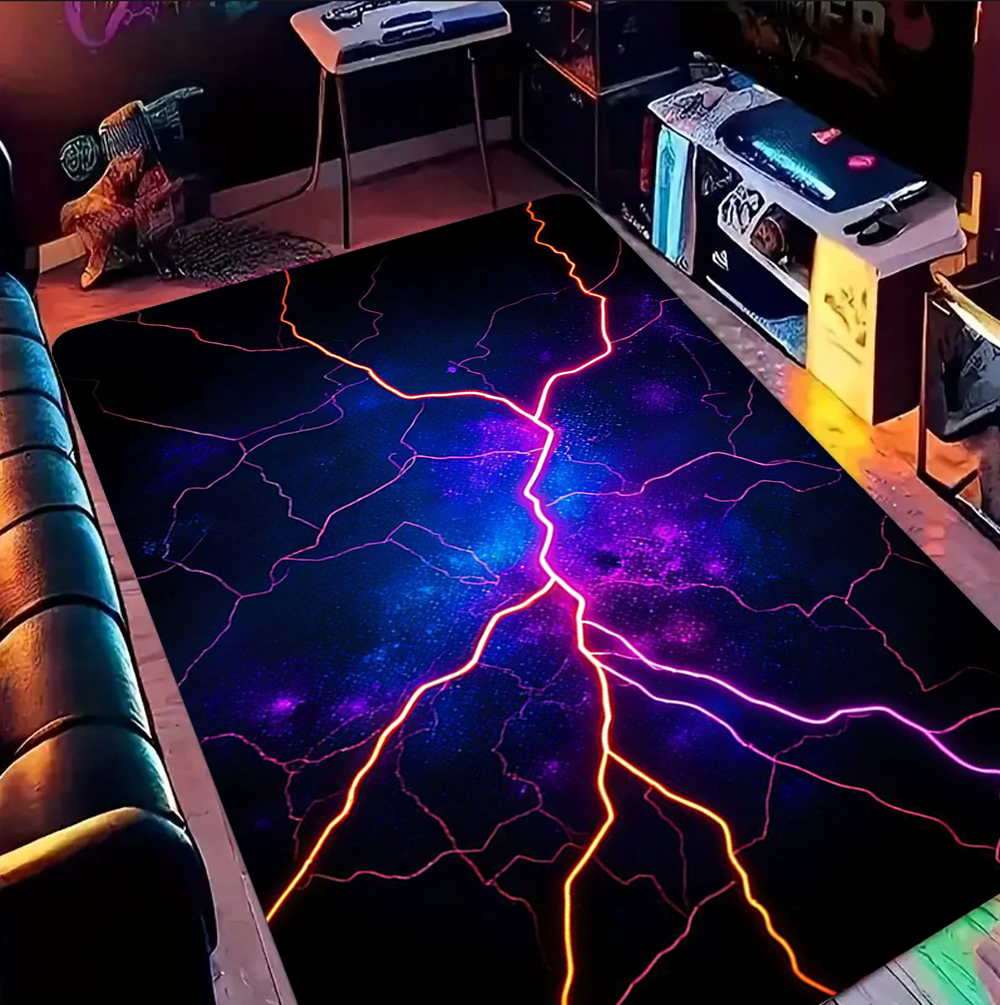 Lightning Crack Pattern Gaming - Esports Gaming Live ulasan dan harga