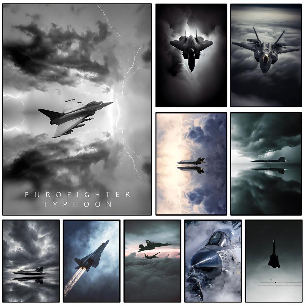Cool Fighter Jet Poster Wall P - Esports Gaming Lounge ulasan dan harga