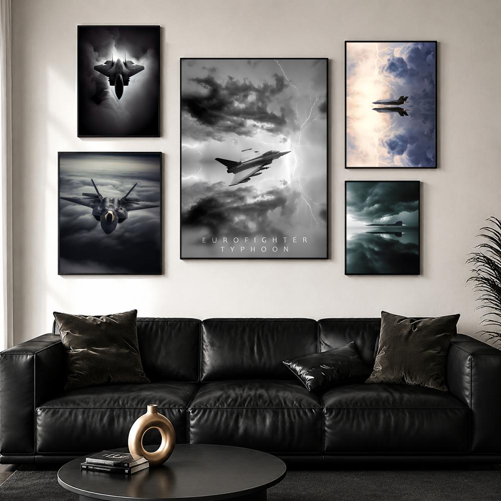 Cool Fighter Jet Poster Wall P - Esports Gaming Lounge ulasan dan harga