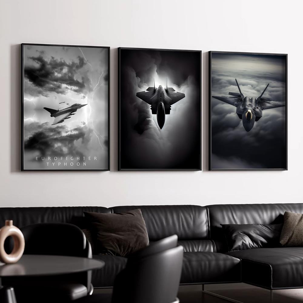 Cool Fighter Jet Poster Wall P - Esports Gaming Lounge ulasan dan harga