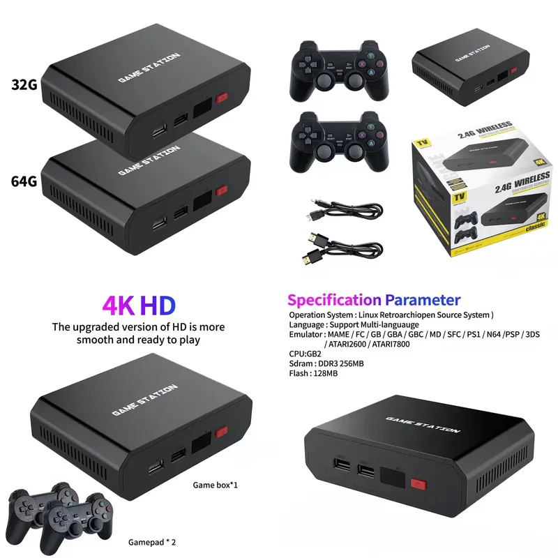 M8plus HD Video Game Console B - Video Gaming & Esports Usd Acc ulasan dan harga
