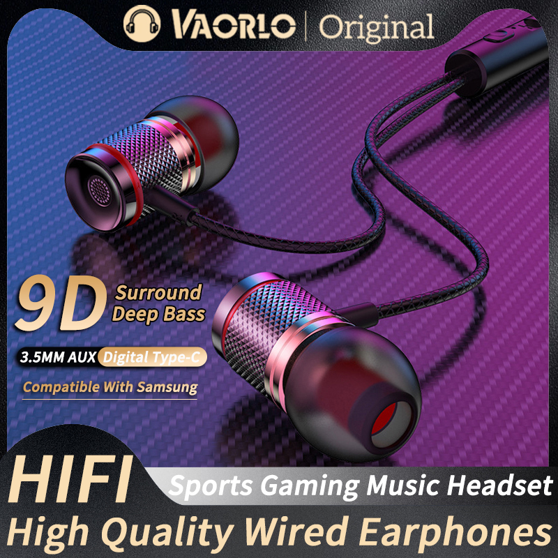 9D HIFI Heavy Bass Earphone 3. - Gaming Headset 7.1 ulasan dan harga