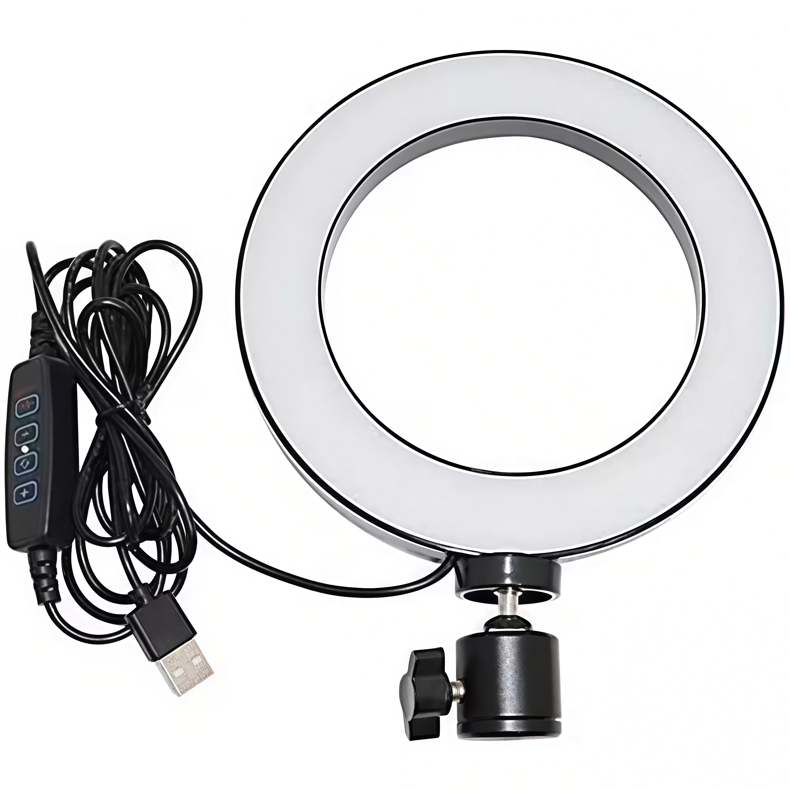 6 Inch Mini Selfie Ring Light  - Webcam Ring Light ulasan dan harga