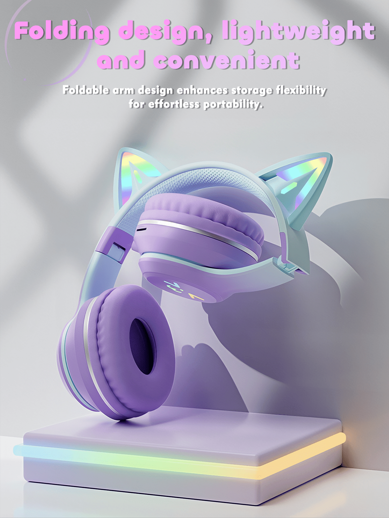 GENAI Wireless Headphones With - Video Gaming & Esports Usd Acc ulasan dan harga