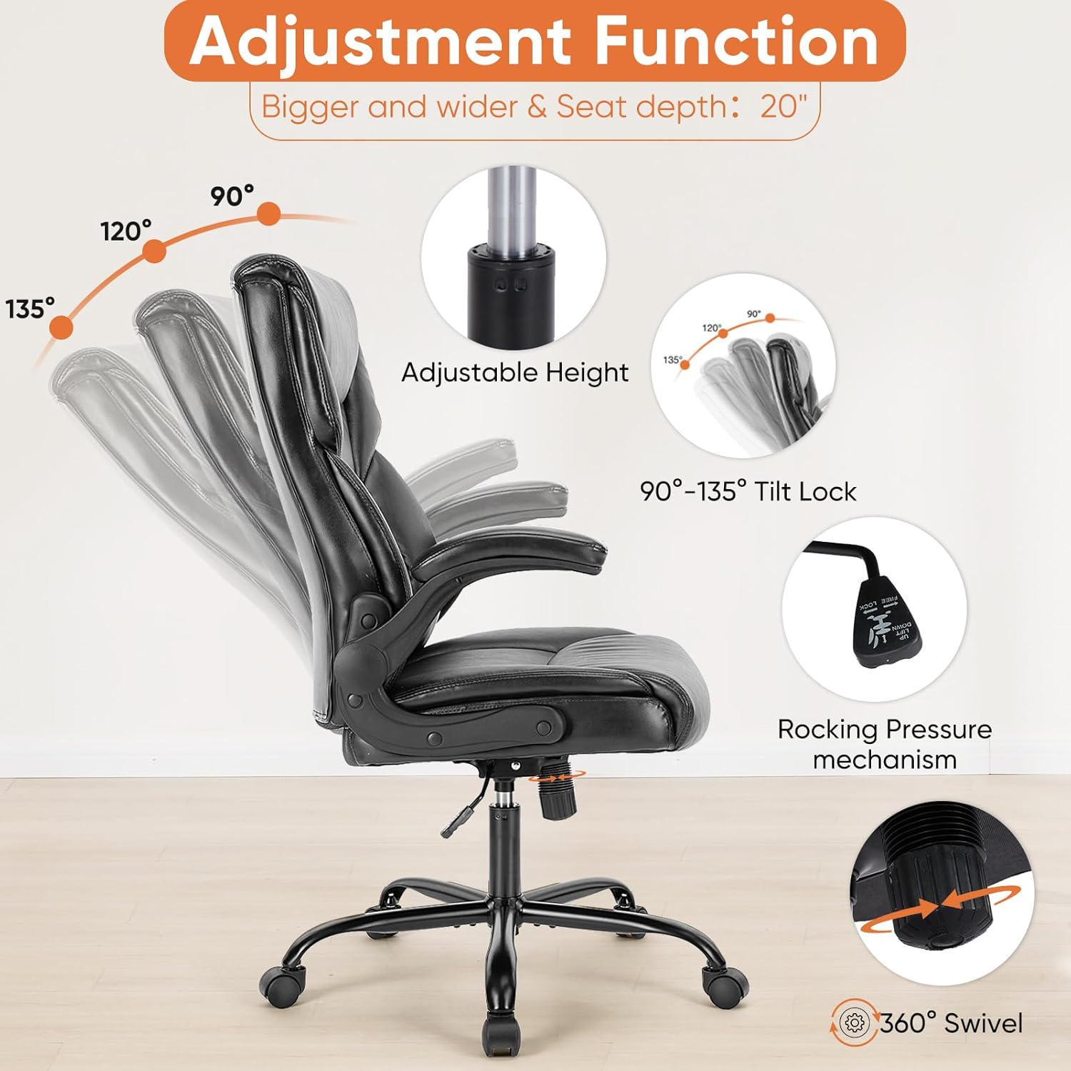 Computer Gaming Chair, Ergonom - Gaming & Esports District ulasan dan harga