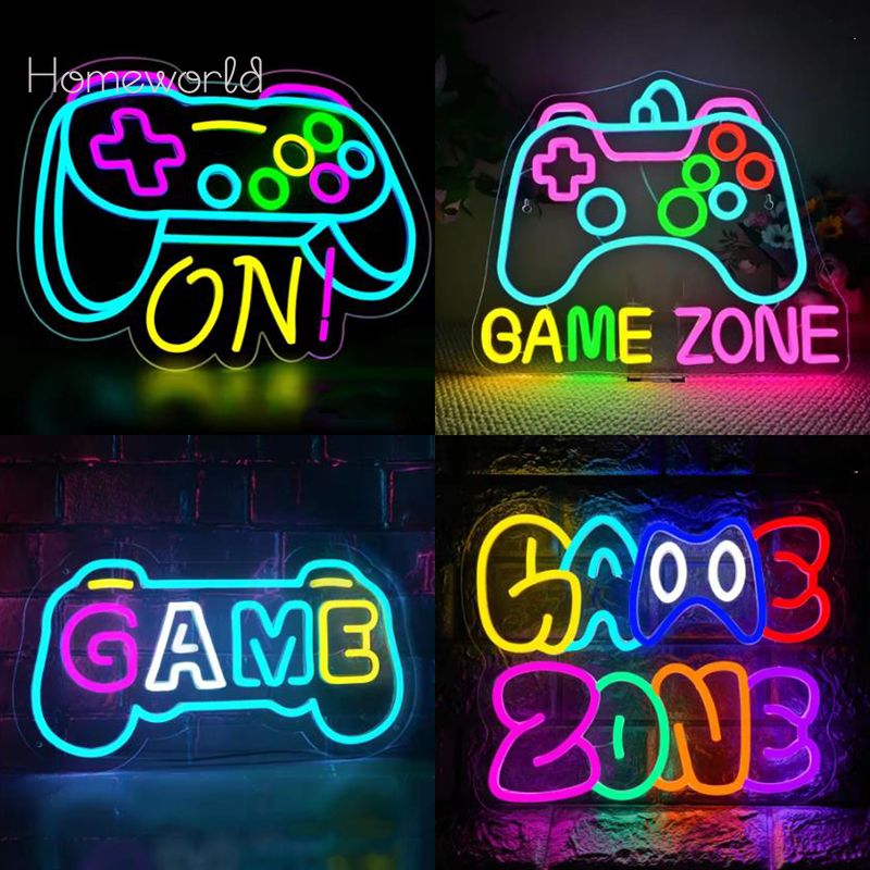 Game Zone LED Neon Light Sign  - Esports Gaming Arena ulasan dan harga