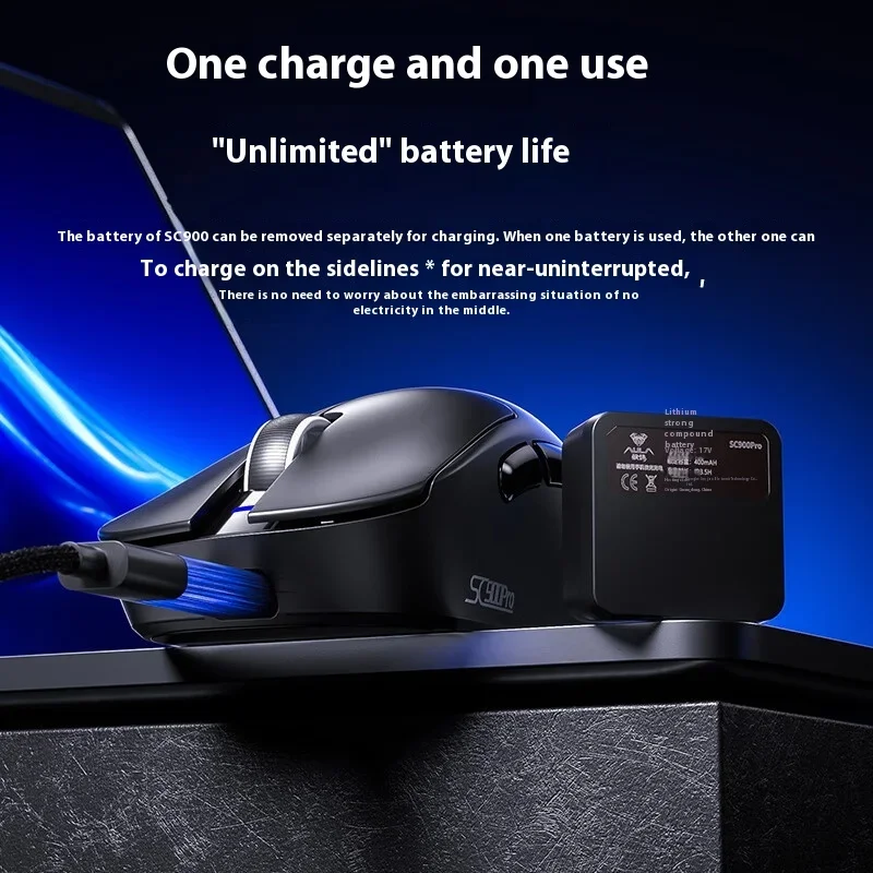 AULA SC900 Mouse Mouse Paw3950 - Esports Gaming Pc ulasan dan harga