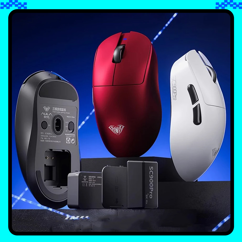 AULA SC900 Mouse Mouse Paw3950 - Esports Gaming Pc ulasan dan harga