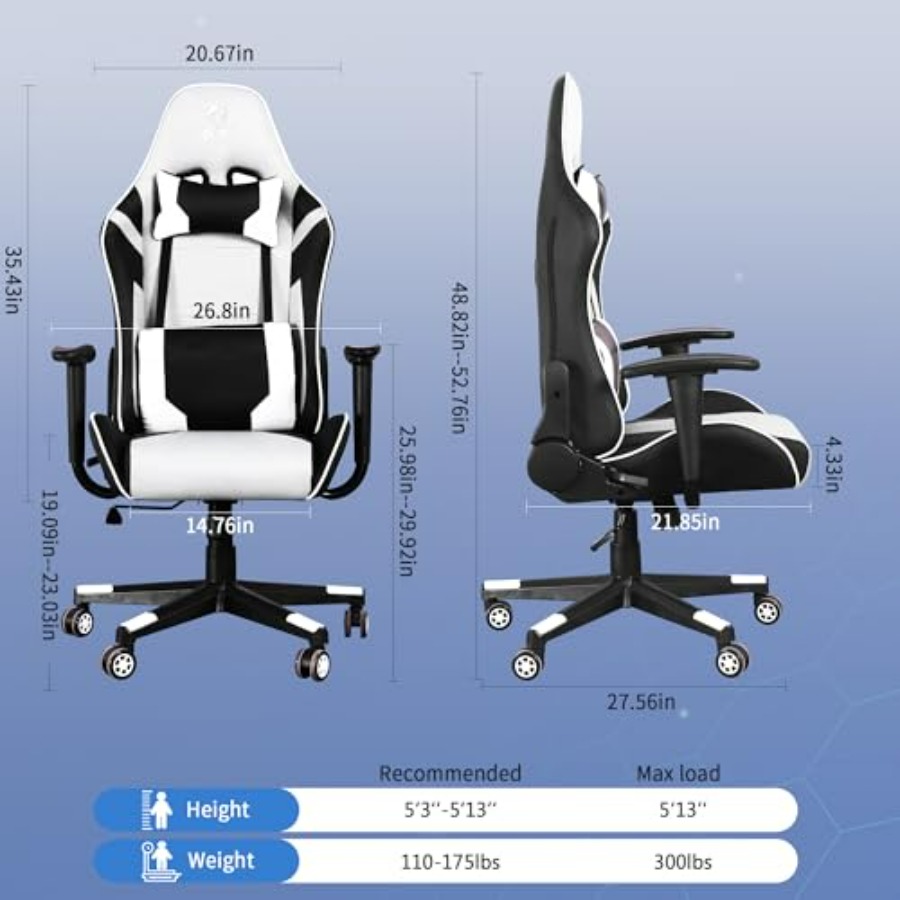 Gaming Chair, Video Game Chair - Video Gaming & Esports Usd Acc ulasan dan harga
