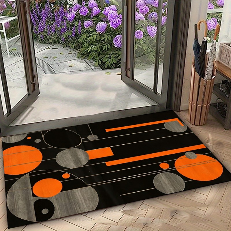 Gaming Room Black Orange Geome - Esports Gaming Live ulasan dan harga