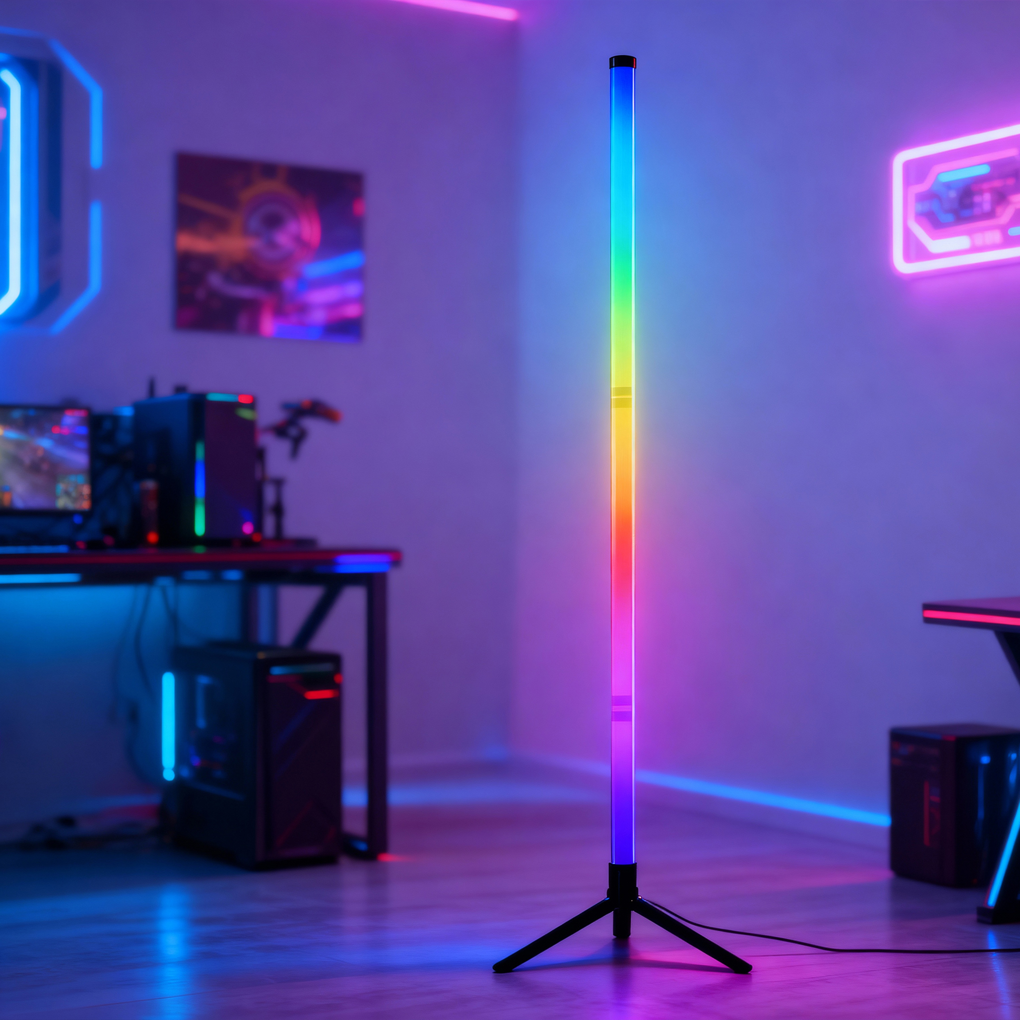 LED RGB Gaming Atmosphere Ligh - Esports Gaming Remote ulasan dan harga