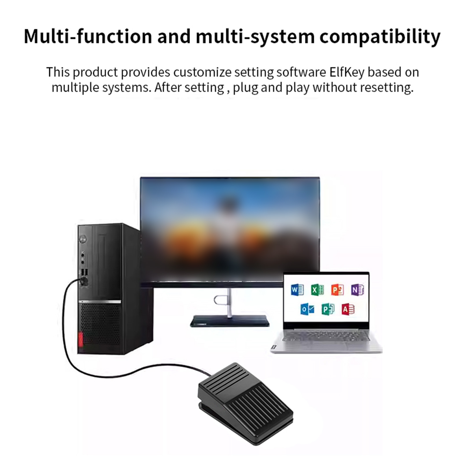 Foot  Pedal Foot  Pedal for Ga - Video Gaming & Esports Usd Acc ulasan dan harga