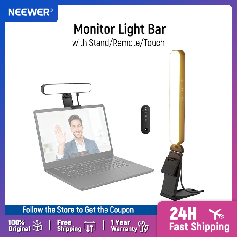 NEEWER Basics 6W Monitor Light - Webcam Ring Light ulasan dan harga