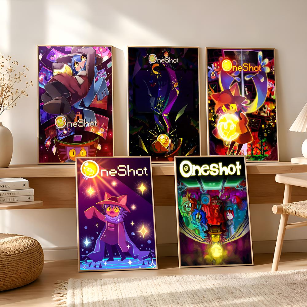 Puzzle Game O-OneShotS Poster  - Esports Gaming Lounge ulasan dan harga