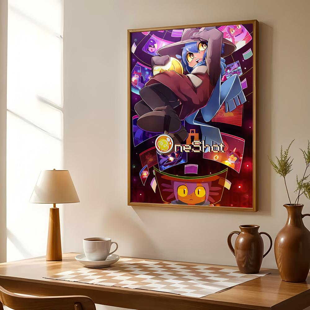 Puzzle Game O-OneShotS Poster  - Esports Gaming Lounge ulasan dan harga