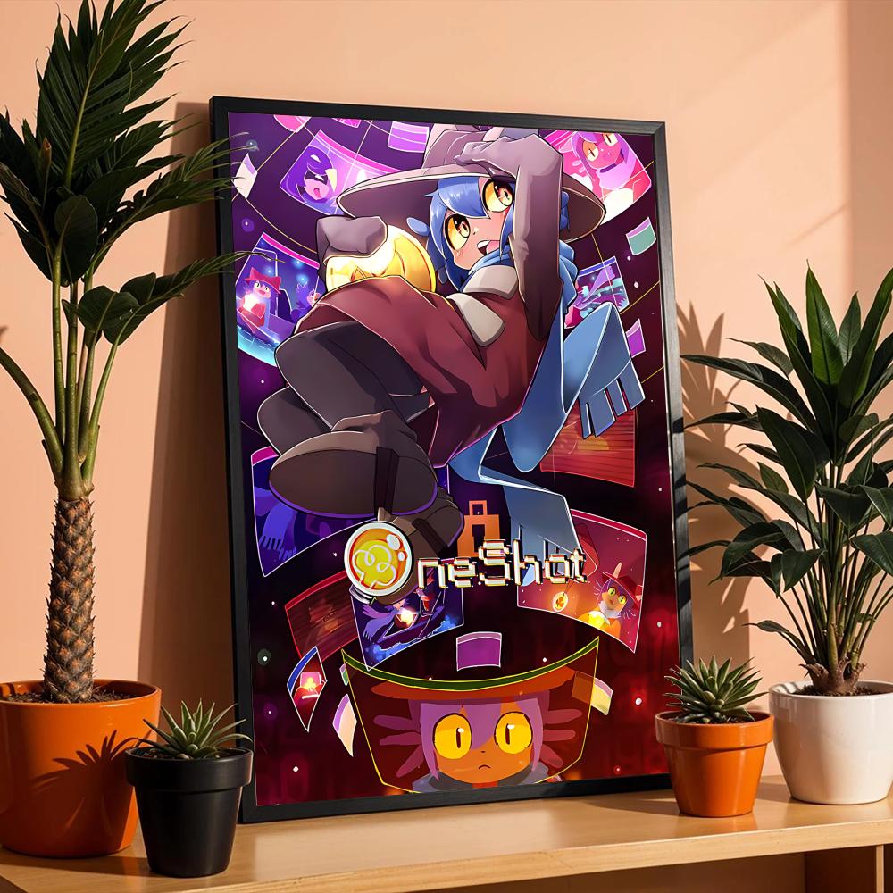 Puzzle Game O-OneShotS Poster  - Esports Gaming Lounge ulasan dan harga