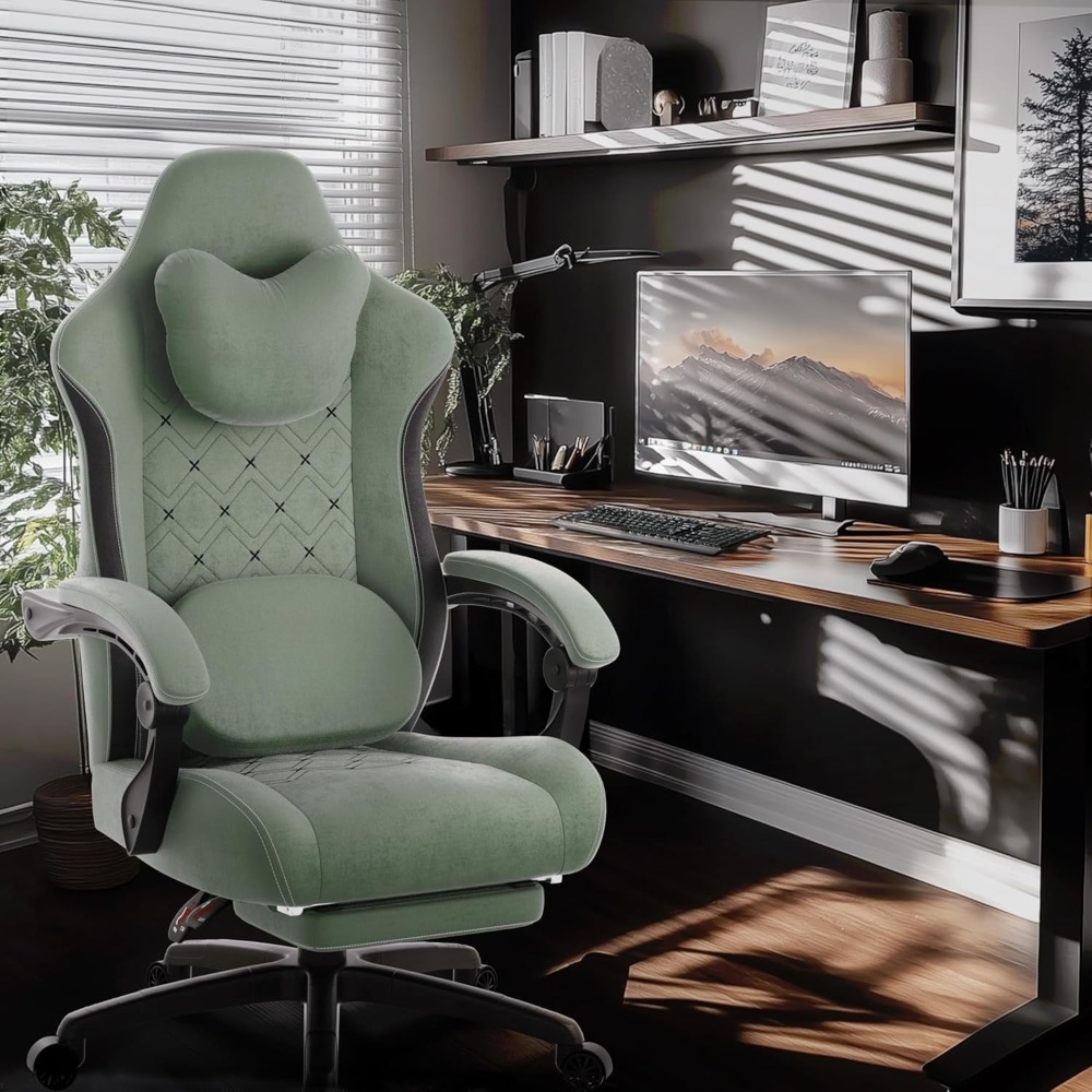 Big and Tall Fabric Gaming Cha - Gaming & Esports District ulasan dan harga