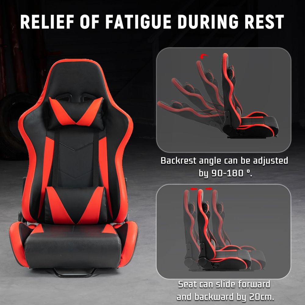 Adjustable Slide Racing Bucket - Video Gaming & Esports Usd Acc ulasan dan harga