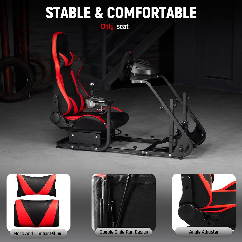 Adjustable Slide Racing Bucket - Video Gaming & Esports Usd Acc ulasan dan harga